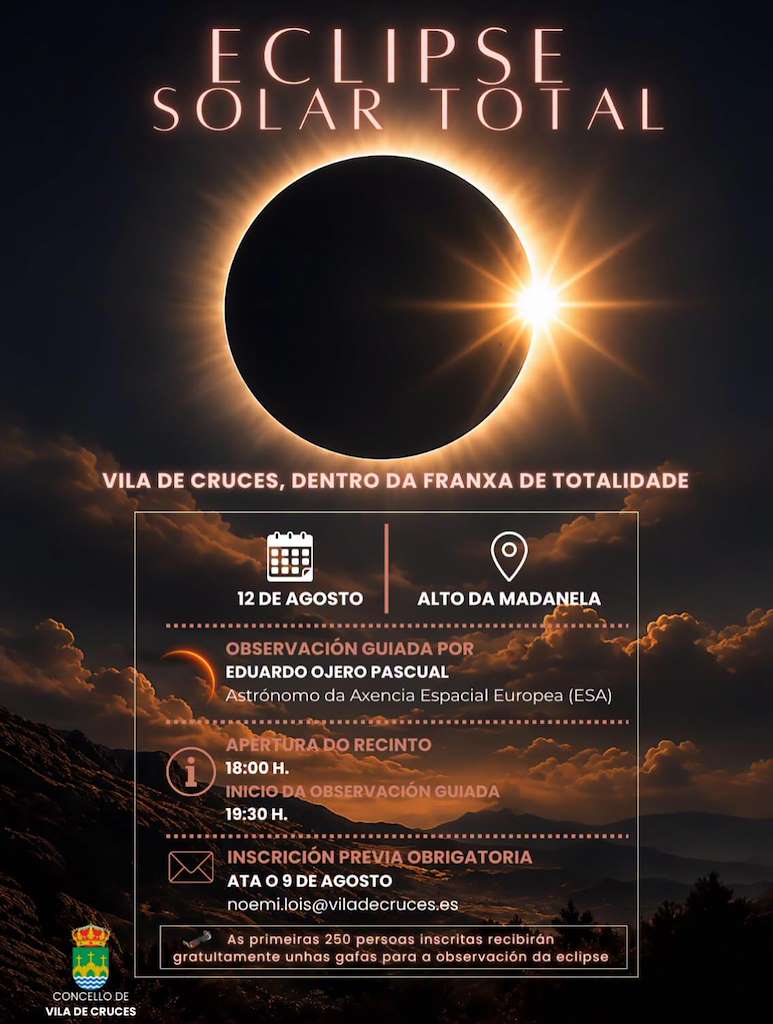 Eclipse Solar Total (2026) en Vila de Cruces