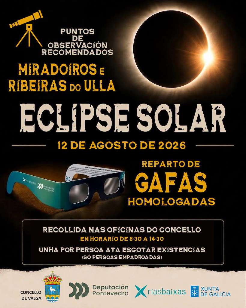 Eclipse Solar (2026) en Valga