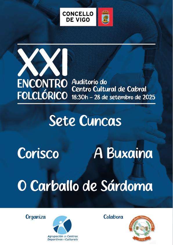 XXI Ecnontro Folclórico de Cabral (2025) en Vigo
