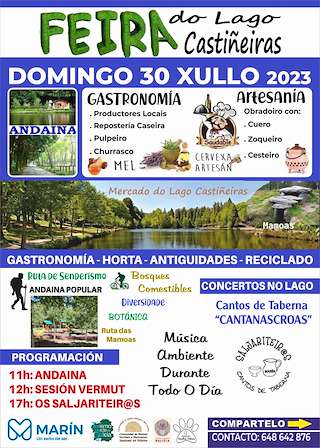 EcoFeira do Lago Castiñeiras en Marín