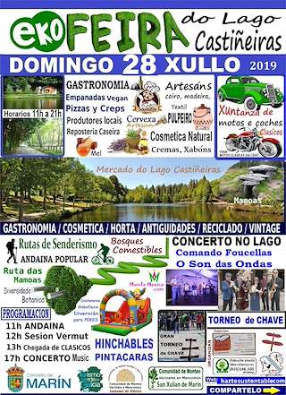 EcoFeira do Lago Castiñeiras en Marín