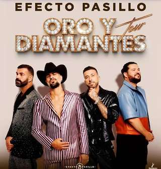 Fechas, información, programa, cartel, imágenes, mapa y ubicación de Efecto Pasillo - Oro y Diamantes Tour  (2026)  en  A Coruña
