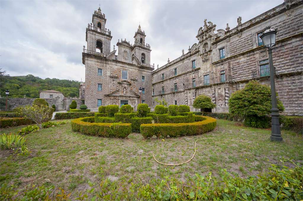 El Monasterio de Oseira en San Cristovo de Cea