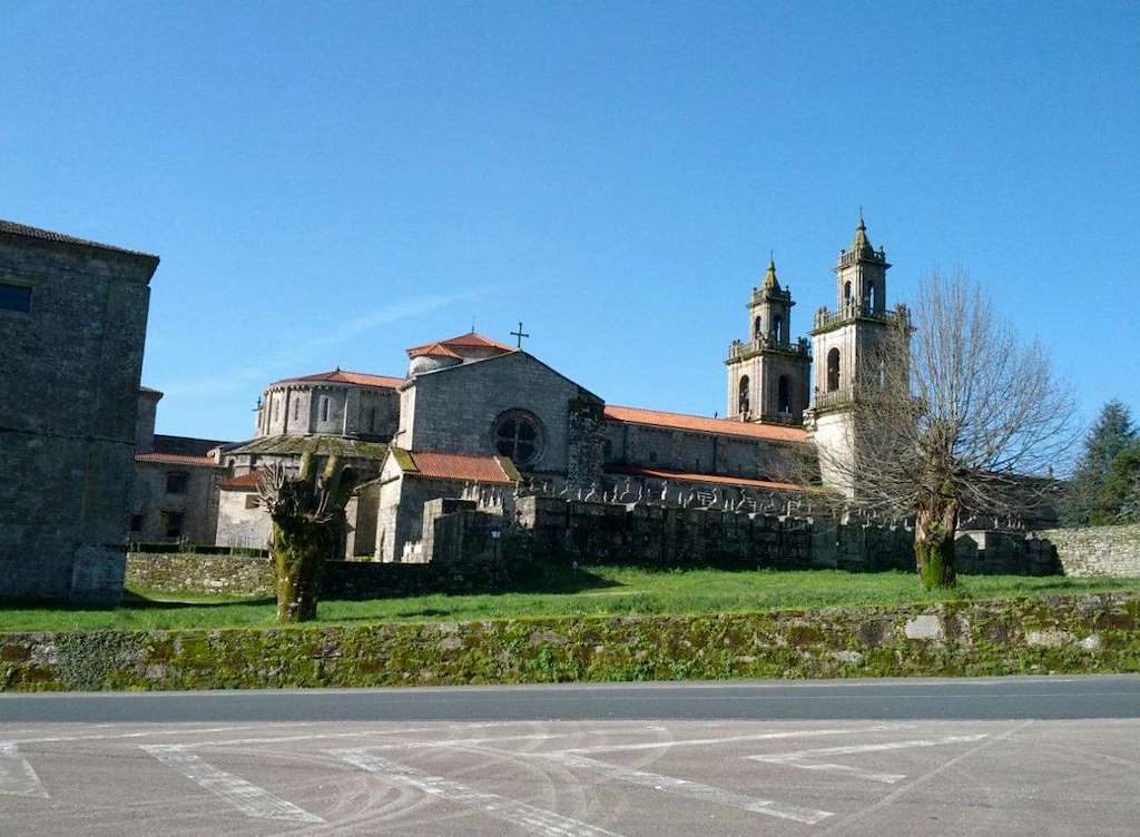 El Monasterio de Oseira en San Cristovo de Cea