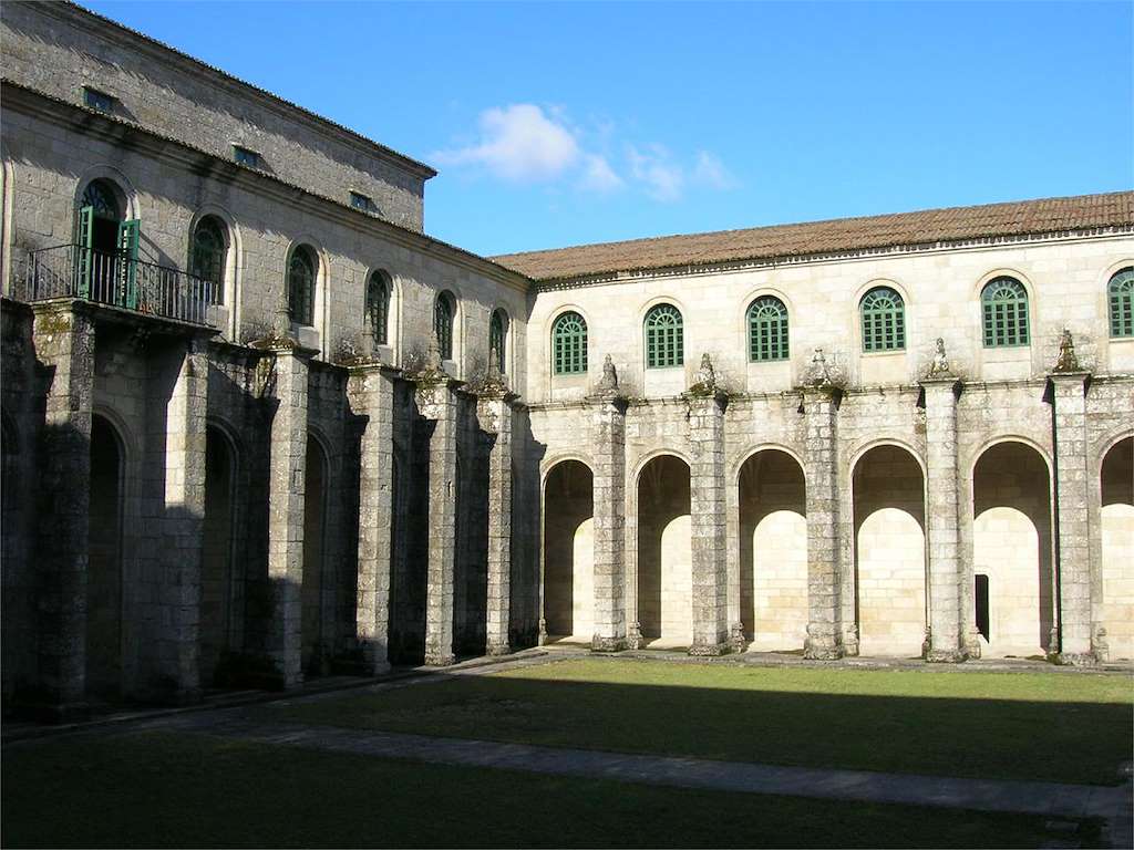 El Monasterio de Oseira en San Cristovo de Cea