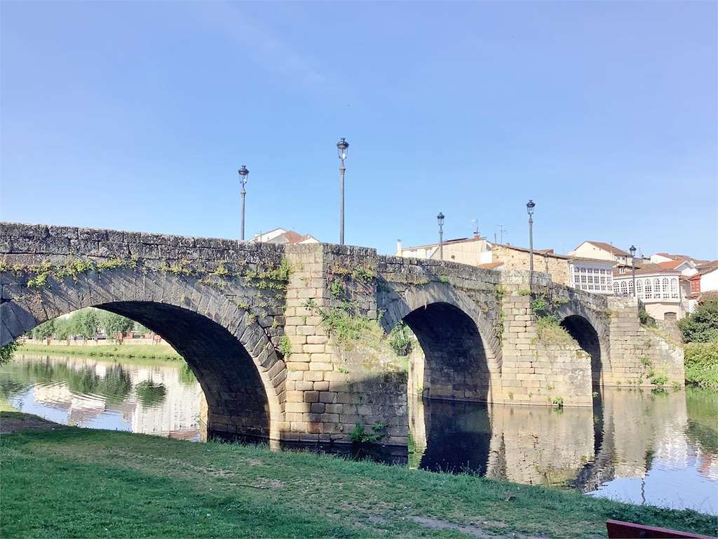 El Puente Viejo en Monforte de Lemos
