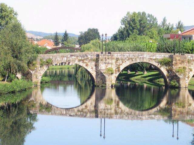 El Puente Viejo en Monforte de Lemos