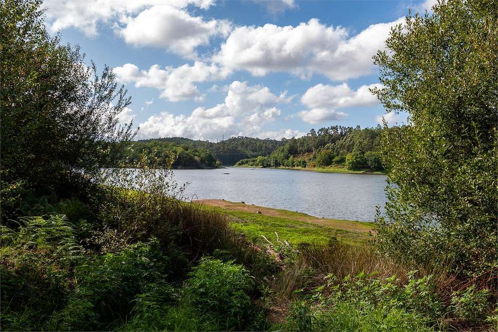 Embalse de A Baxe en Caldas de Reis