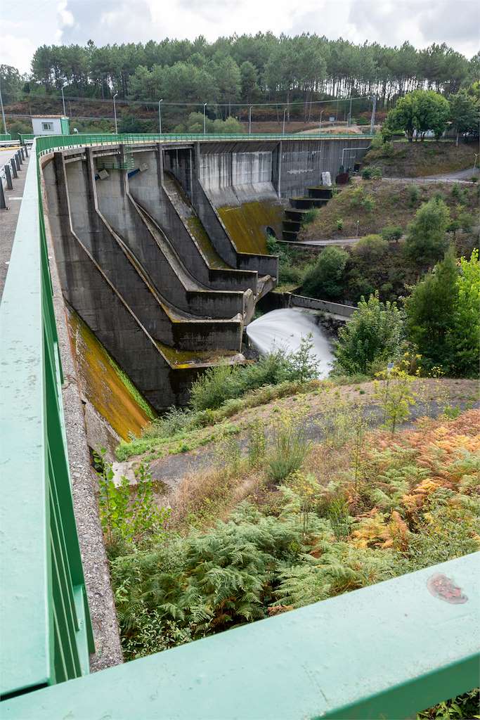 Embalse de A Baxe en Caldas de Reis