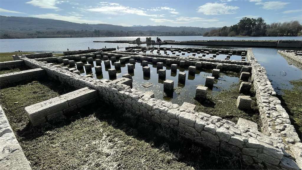 Embalse de As Conchas en Muíños