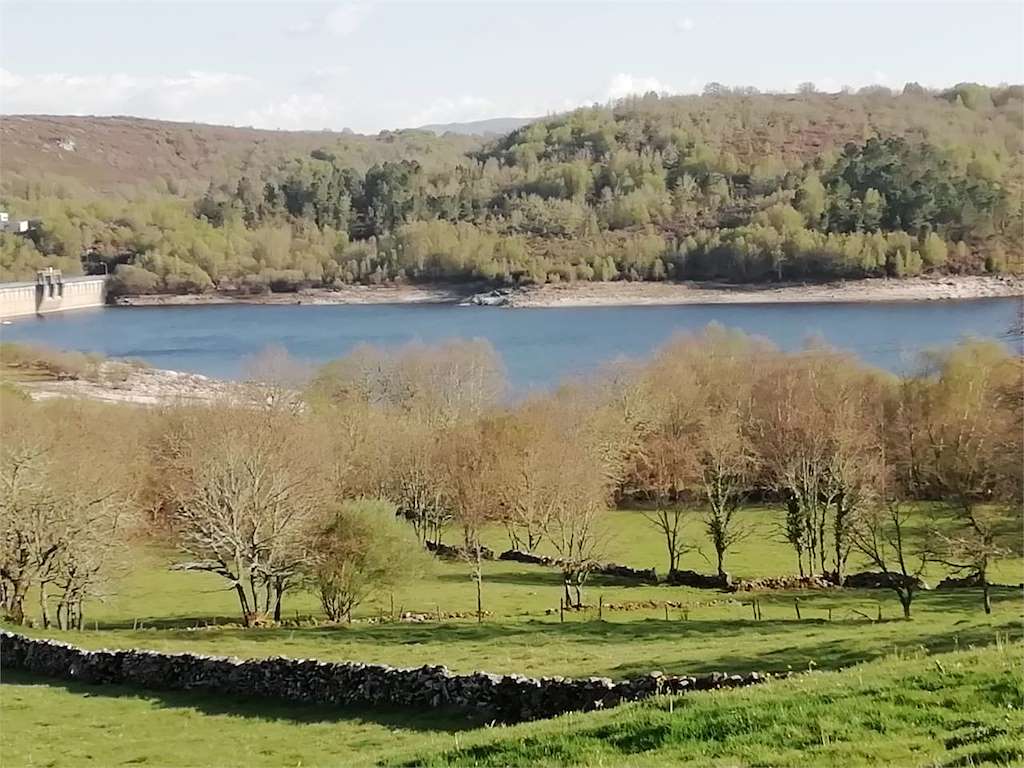 Embalse de Edrada en Parada de Sil