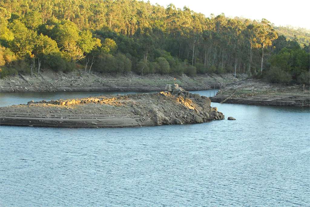 Embalse de Eiras en Fornelos de Montes