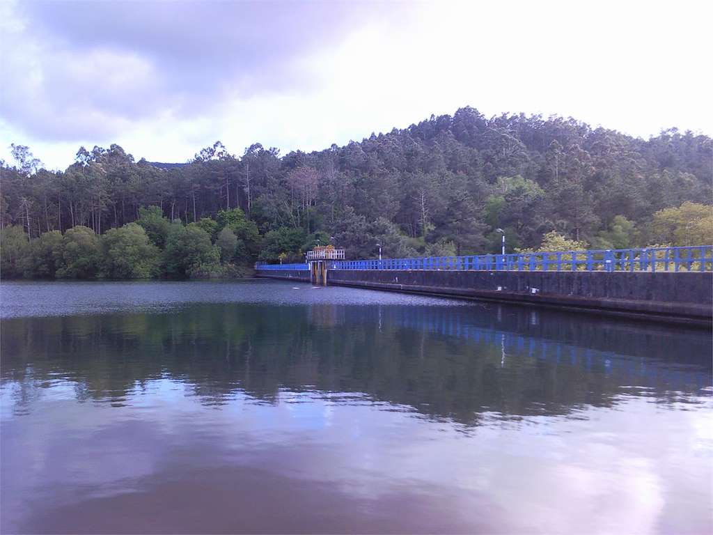 Embalse de Zamáns en Vigo