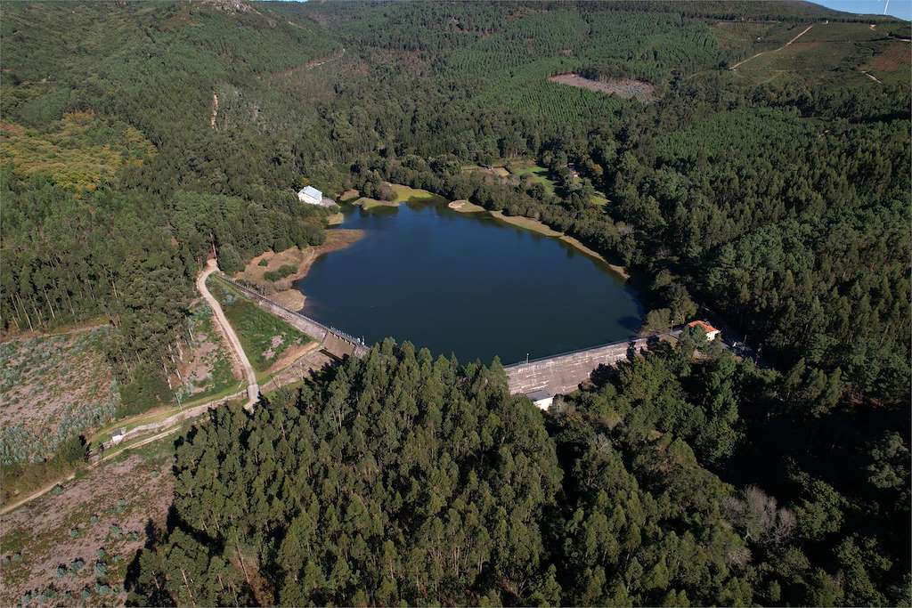 Embalse do Con en Vilagarcía de Arousa