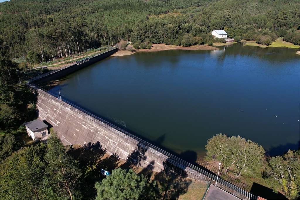 Embalse do Con en Vilagarcía de Arousa