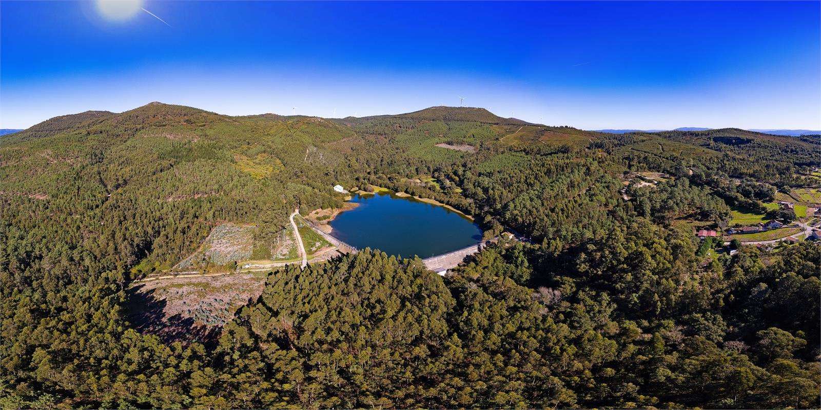 Embalse do Con en Vilagarcía de Arousa