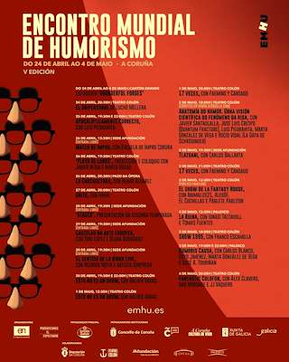 EMHU - Encuentro Mundial de Humorismo (2026) en A Coruña