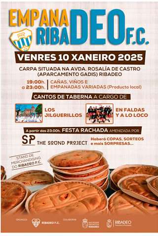 Fechas, información, programa, cartel, imágenes, mapa y ubicación de Empanadeo Ribadeo FC