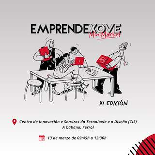Fechas, información, programa, cartel, imágenes, mapa y ubicación de Emprende Xove Minimarket  en  Ferrol