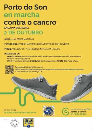En Marcha Contra o Cancro en Porto do Son
