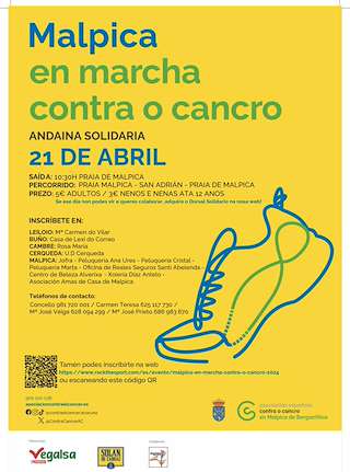 En Marcha Contra o Cancro en Malpica de Bergantiños