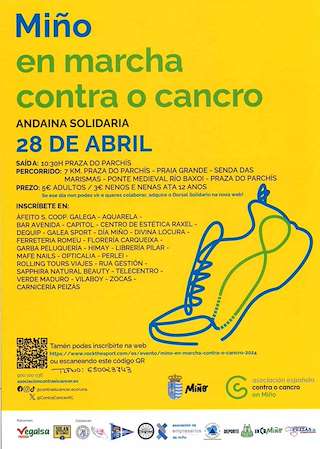 En Marcha Contra o Cancro (2026) en Miño