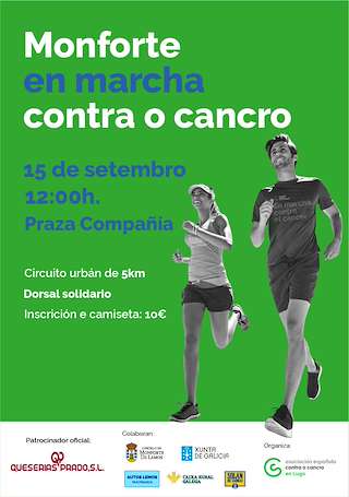 En Marcha Contra o Cancro en Monforte de Lemos