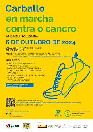 En Marcha Contra o Cancro (2026) en Carballo