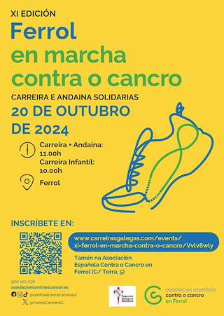 En Marcha Contra o Cancro en Ferrol