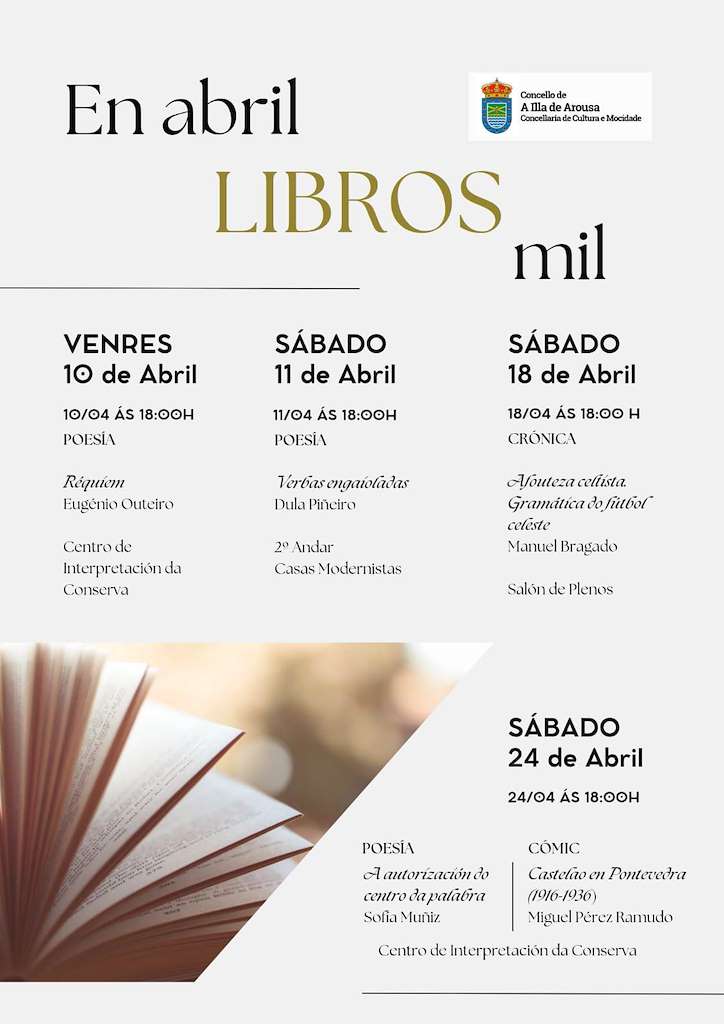 En Abril Libros Mil  (2026) en A Illa de Arousa