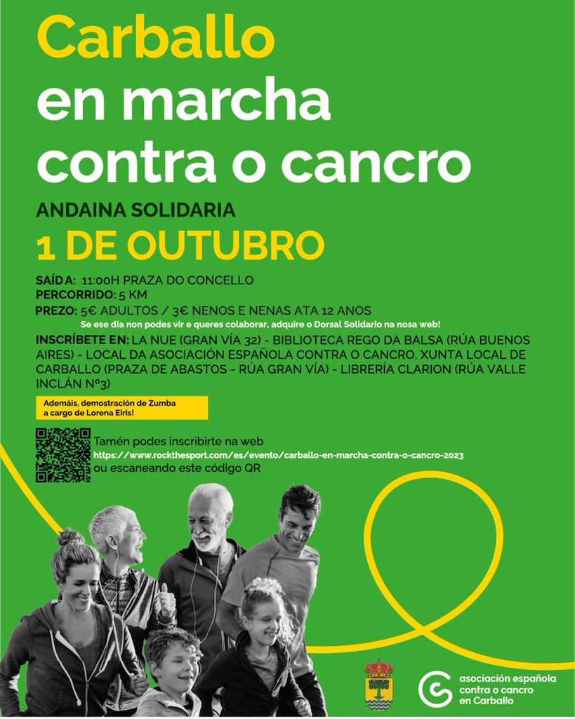 En Marcha Contra o Cancro - Andaina Solidaria en Carballo