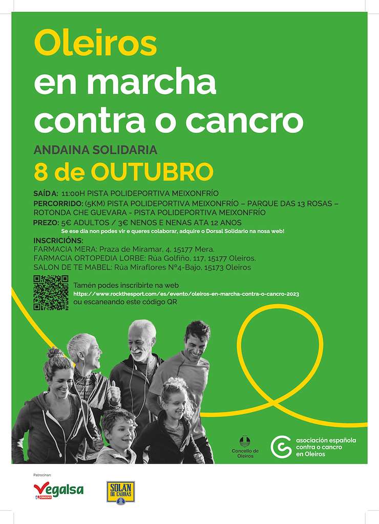 En Marcha Contra O Cancro - Andaina Solidaria en Oleiros