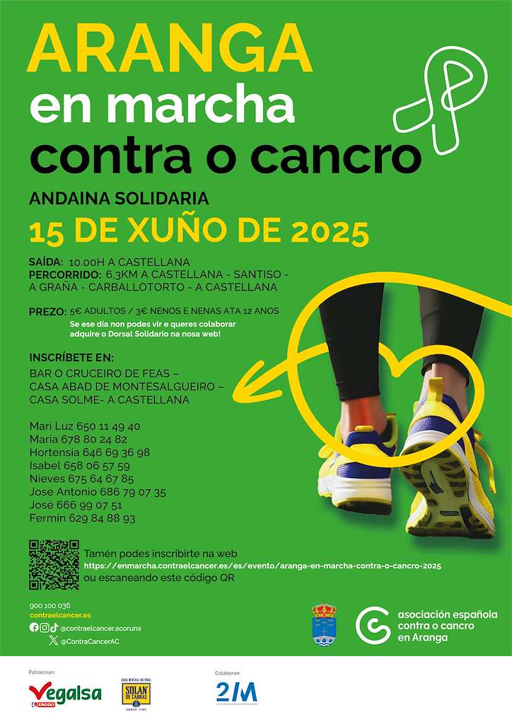 En Marcha Contra o Cancro (2025) en Aranga