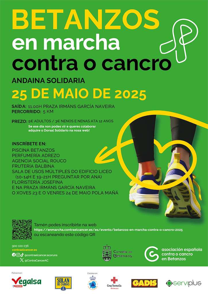 En Marcha Contra o Cancro (2025) en Betanzos