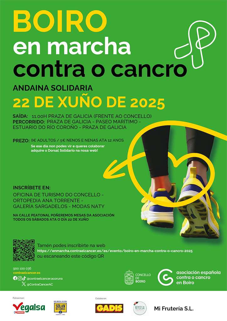 En Marcha Contra o Cancro (2024) en Boiro