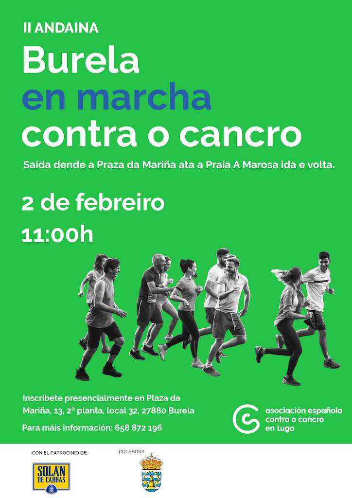 En Marcha Contra o Cancro  en Burela