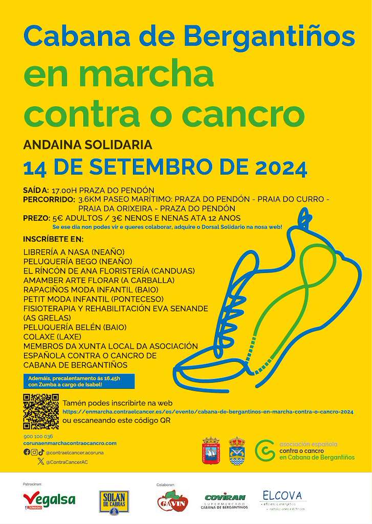 En Marcha Contra o Cancro en Cabana de Bergantiños