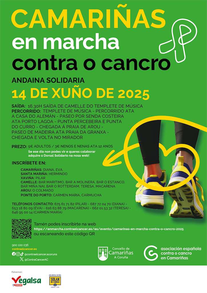 En Marcha Contra o Cancro (2025) en Camariñas
