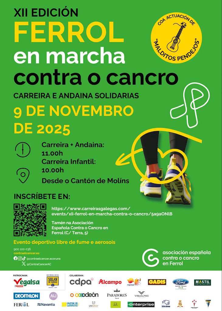 En Marcha Contra o Cancro en Ferrol