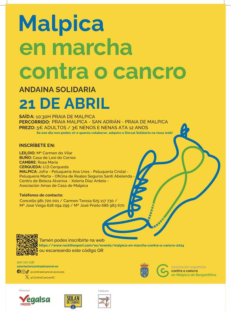 En Marcha Contra o Cancro (2024) en Malpica de Bergantiños