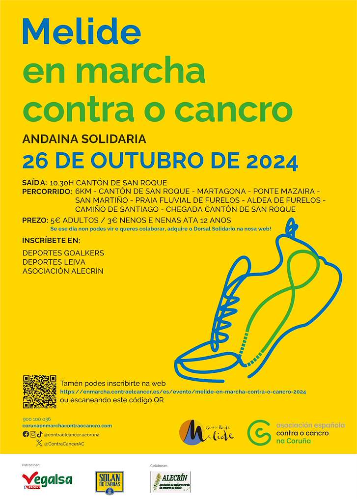 En Marcha Contra o Cancro en Melide
