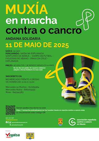 Fechas, información, programa, cartel, imágenes, mapa y ubicación de En Marcha Contra o Cancro   en  Muxía