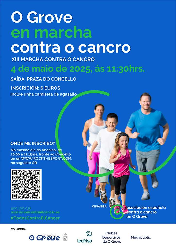 En Marcha Contra o Cancro (2025) en O Grove