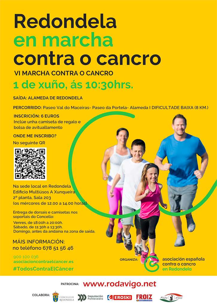 En Marcha Contra o Cancro (2025) en Redondela