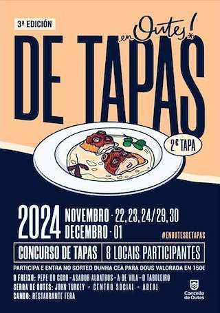 Fechas, información, programa, cartel, imágenes, mapa y ubicación de III En Outes de Tapas