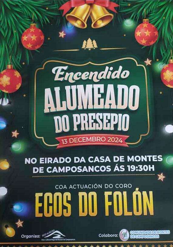 Encendido Alumeado do Presepio en A Guarda
