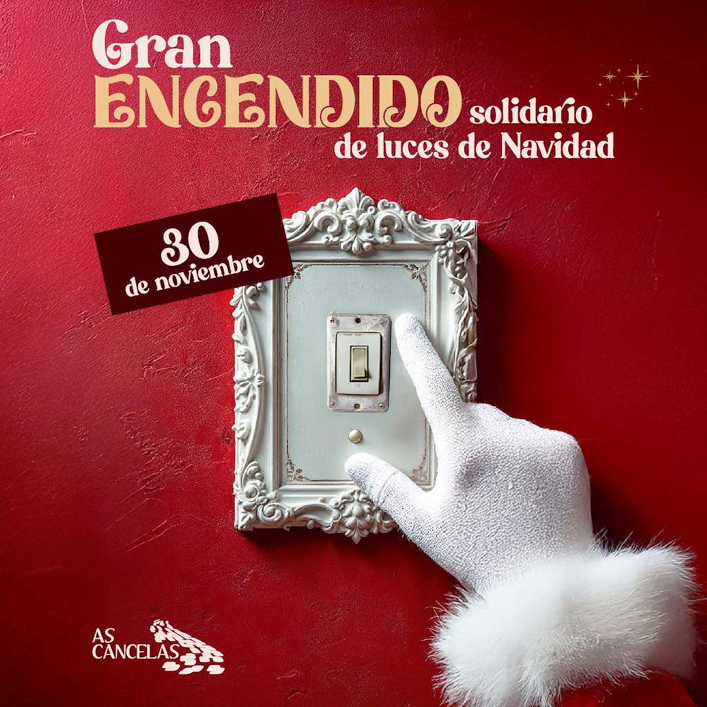 Encendido de Luces de Navidad del C. Cial. As Cancelas en Santiago de Compostela