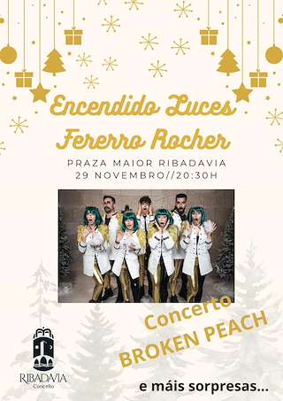 Fechas, información, programa, cartel, imágenes, mapa y ubicación de Encendido Luces de Nadal (2025)  en  Ribadavia