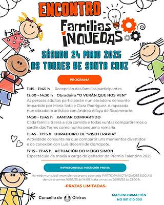 II Encontro de Familias Inquedas (2026) en Oleiros