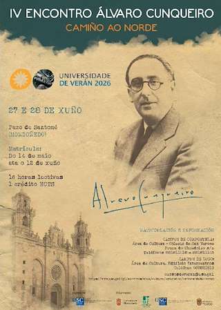 Fechas, información, programa, cartel, imágenes, mapa y ubicación de IV Encontro Álvaro Cunqueira Camiño ao Norte (2026) en Mondoñedo